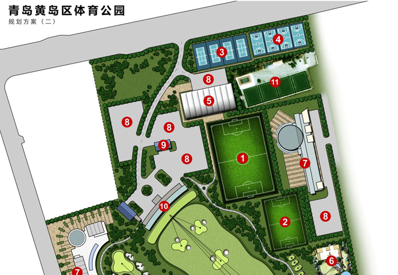 青岛黄岛金年会运动公园